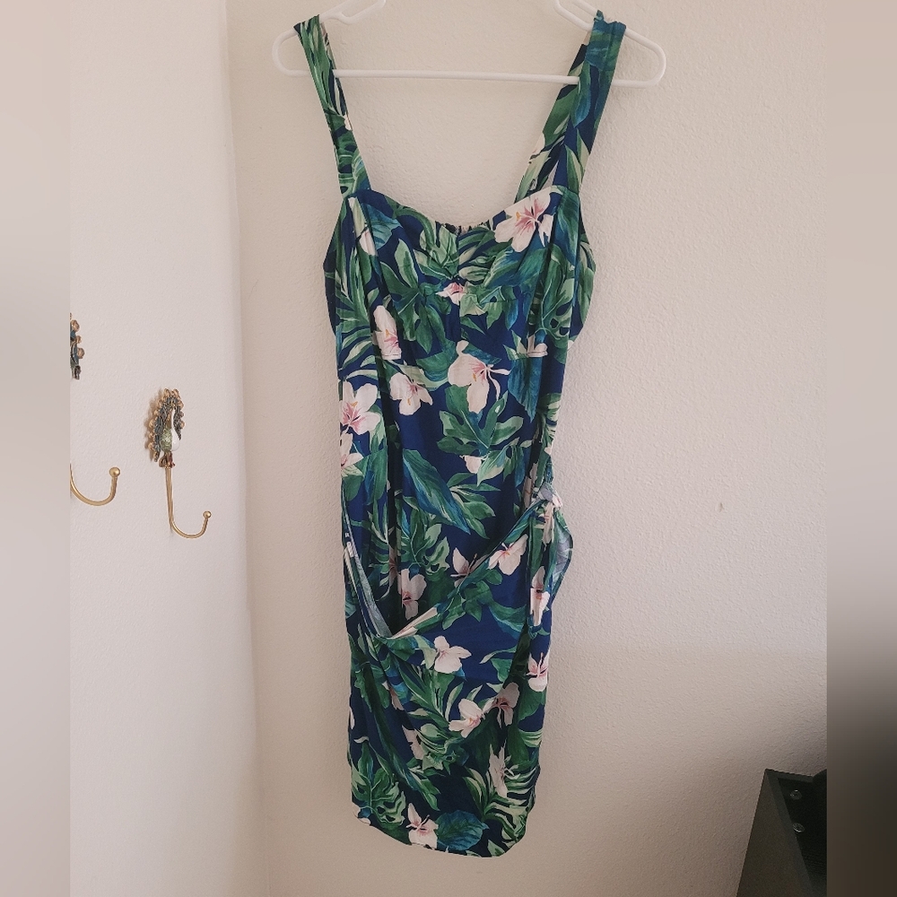 Vintage Sarong Dress Paradise Found 2XL